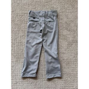 Russell BASEBALL Boys YOUTH PANTS Size XS Knicker Grey Athletic Sports Belt Loop